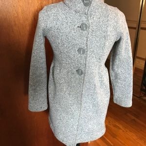 Patagonia Girls' Better Sweater Coat in Birch White Size M (12)